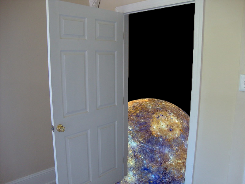 Planet in Door