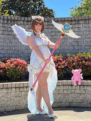 Cami Dressed As Sakura Kinomoto From Cardcaptor Sakura Clear Card