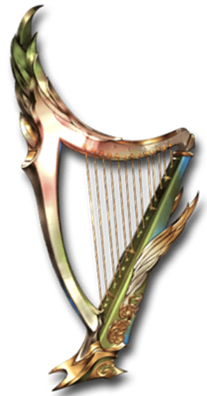 gold lyre